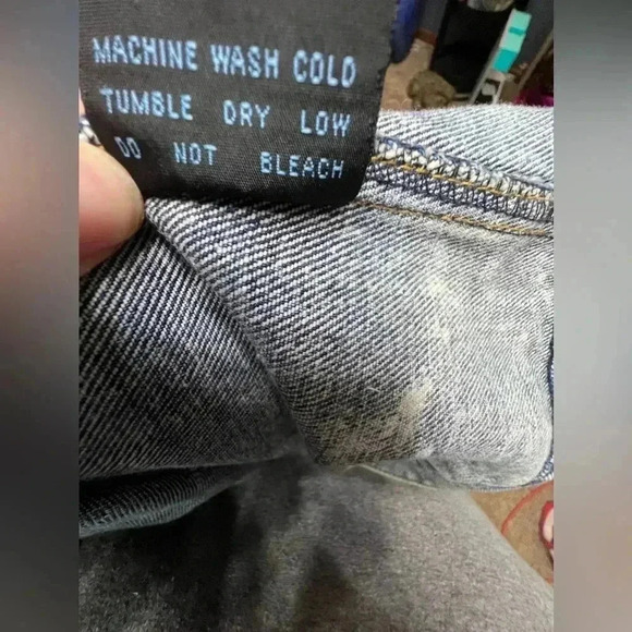 Vintage 90’s Statement Piece Flower Bedazzled Jacket- Rare- Peak 90’s-size: XL - Picture 14 of 16